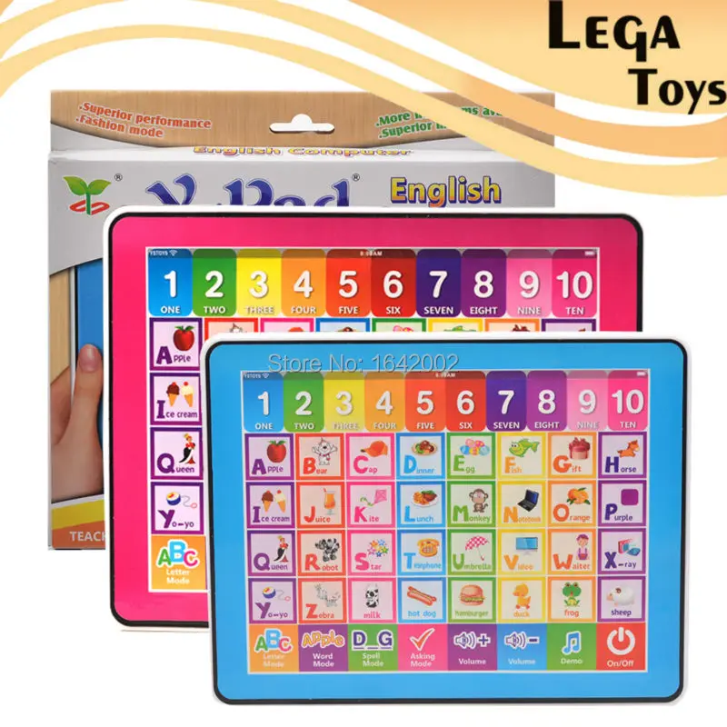 English ABC Computer Educational Toys for Children,Ypad