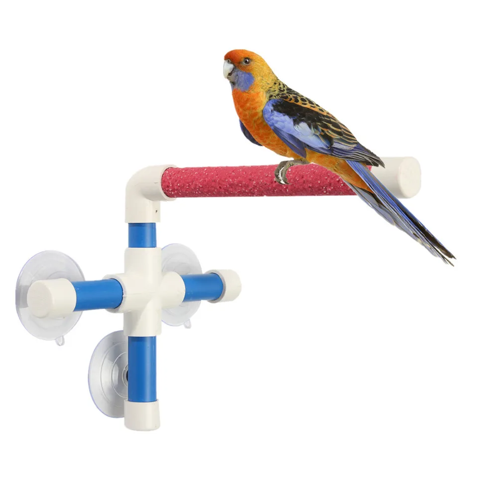 Pet Bird Toy Pet Parrot Standing Shower Perch Parakeet Bird Toyin Bird