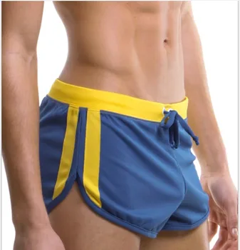 

2018 New Men's Underwear Home Boxer Shorts Sweatpants Casual Loose Cotton Young Men Brands Underwear Mens Sexy Underpants MS06