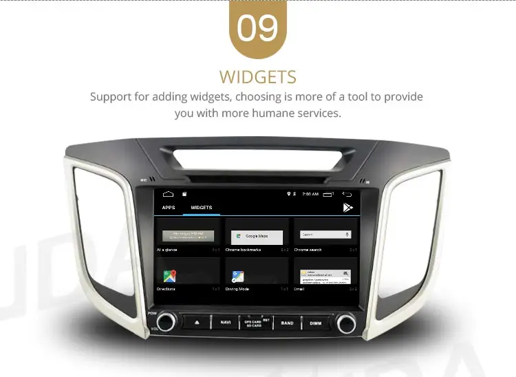Clearance LJDA Android 9.1 Car dvd player for HYUNDAI IX25 CRETA Car Radio headunit gps navigation stereo multimedia WIFI autoaudio 2G+16G 11