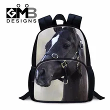 Horse School Backpacks for Kids Small Back to school back pack for Little Boys Preschool bookbag fashion Mini mochilas book bag