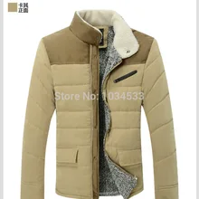 Мужской кашемир мех Классическая винтажная Мягкая флисовая ветровка зимняя теплая куртка пальто модный воротник с подкладкой