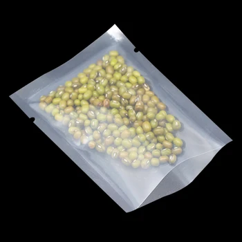 

Clear Vacuum Heat Seal 8*12cm 200Pcs/ Lot Open Top Vacuum QS Certified Food Grade Food Snack Meat Storage Packaging Bag