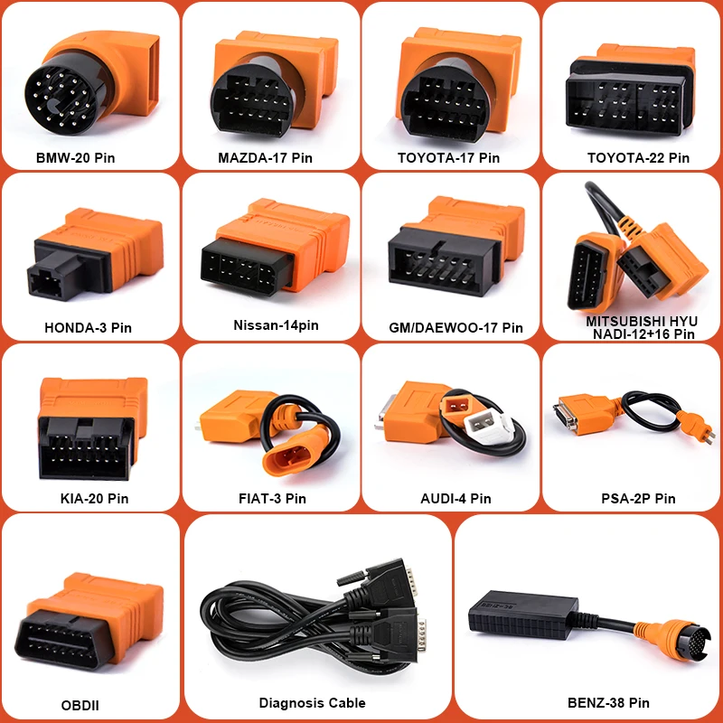 Профессиональный диагностический инструмент FOXWELL NT644 PRO OBD2 полная система