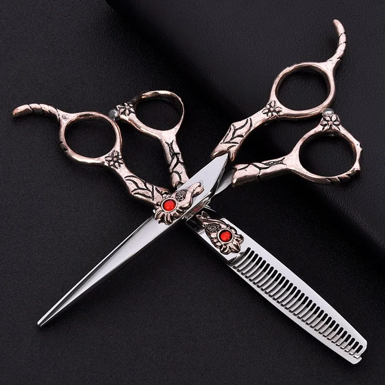 

Special 6INCH Professional Hairdressing Scissors Hair Cutting and Thinning Scissors Barber Shears