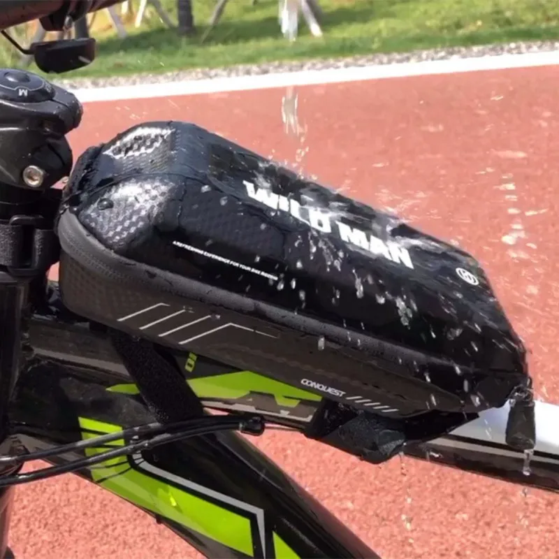

Rainproof Bicycle Hard Shell Tools Bag Front Pannier Waterproof MTB Bike Top Tube Bike Bag Outdoor Cycling Accessories