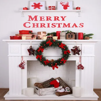 

Christmas Photography backdrops with White Fireplace Xmas Accessories Modern Holiday Photo Studio Background 150cm*200cm