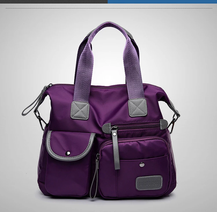 Нейлоновая сумка для подгузников для беременных, брендовая Большая вместительная модная дизайнерская сумка для детских подгузников для путешествий