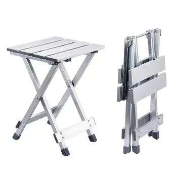 

Aluminum Alloy Ultralight Portable Folding Stool Chair Fishing Lightweight Travel Camp Chair