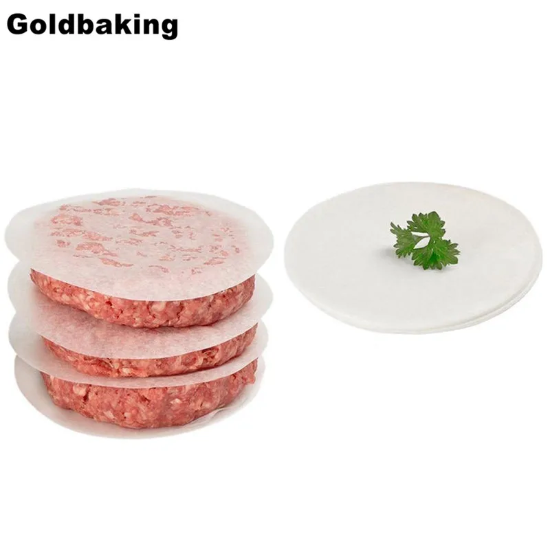 Goldbaking круглые пергаментные бумажные вкладыши безопасны для духовки и