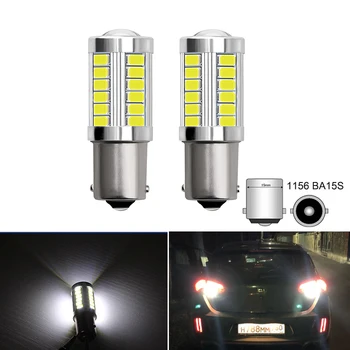

2pcs 1156 BA15S P21W LED Brake Bulb Car Reverse Lamp for Kia Ceed Rio 3 K2 Sportage Sorento Soul Spectra Forte Turn Signal Light