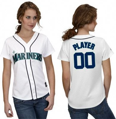 Customized Seattle Mariners womens jersey custom baseball jersey  Personalized shirt ANY NAME all Stitched best by dr china S-XXL - AliExpress