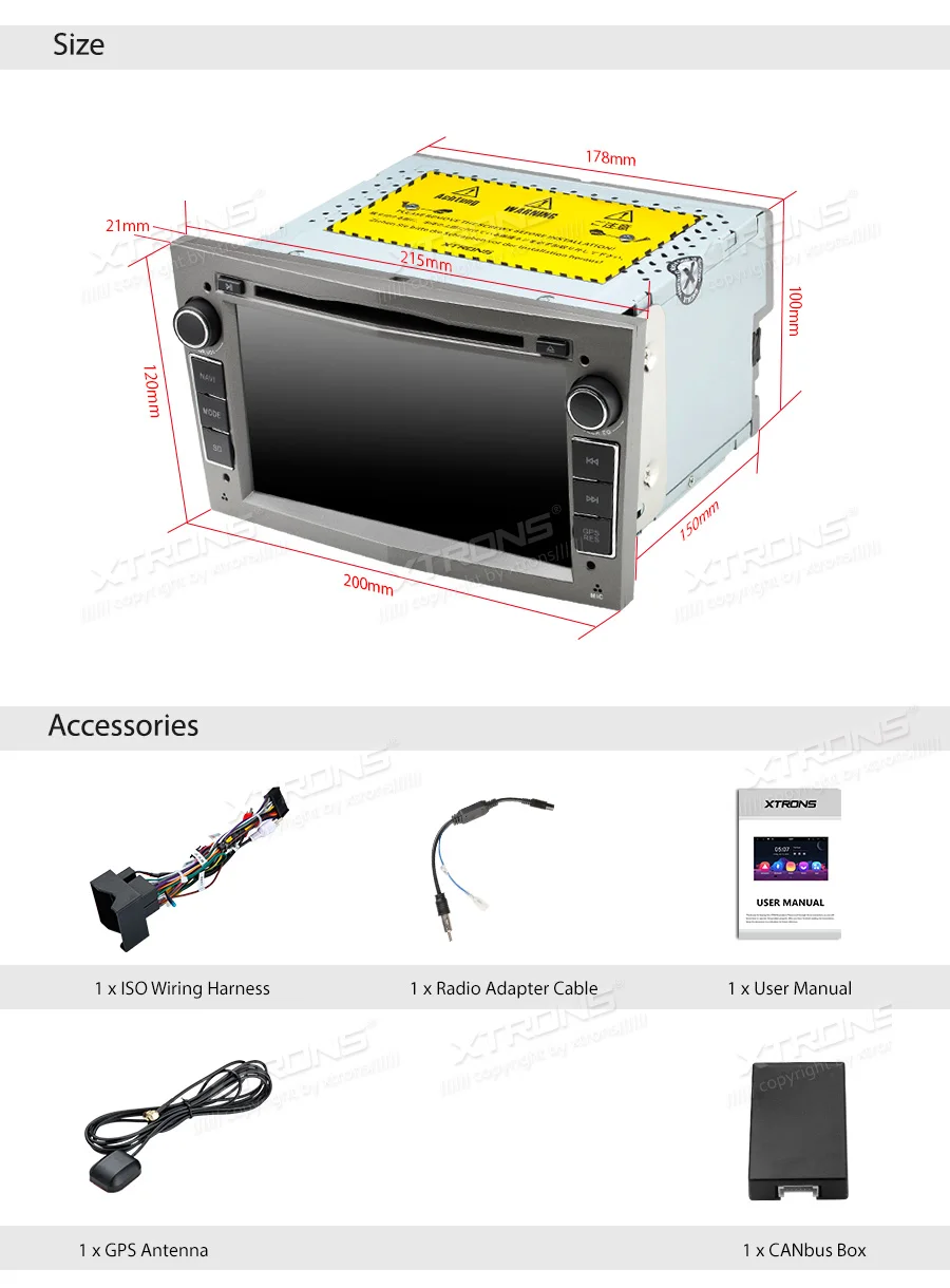 Perfect 7" Android 8.1 Octa Core Car DVD GPS Radio for Opel/Vauxhall/Holden Antara 2006-2011 & Corsa (D) 2006-2011 & Vectra 2005-2008 21