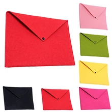 FangNymph простые однотонные A4 большой Ёмкость Сумка для документов Бизнес Портфели папки для файлов химический Войлок объекты файловых систем