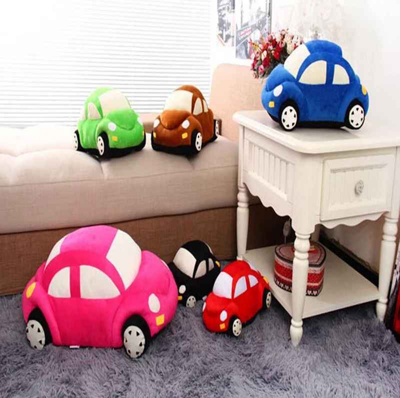 SUN & CLOUD 1 Pcs Hot Kids Plush Toy Soft Car Vehicle Doll Accessories Gift Baby Sleep Doll