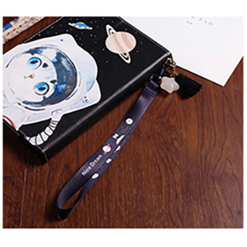 Estuches for Ipad 2018 Case PU Leather Space Astronaut Cat Smart Flip Stand Screen Protector Cover for Apple Gadget A1893 A1954 Estuches for Ipad 2018 Case PU Leather Space Astronaut Cat Smart Flip Stand Screen Protector Cover for Apple Gadget A1893 A1954