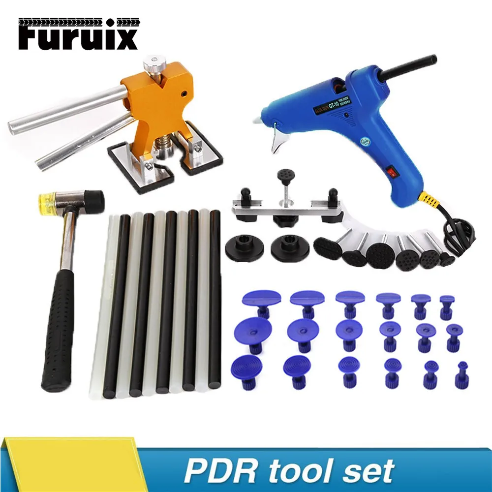 

PDR Tools car dent repair tool removal for hail damage repair kit paintless dent repair tools glue puller dent repair hammer