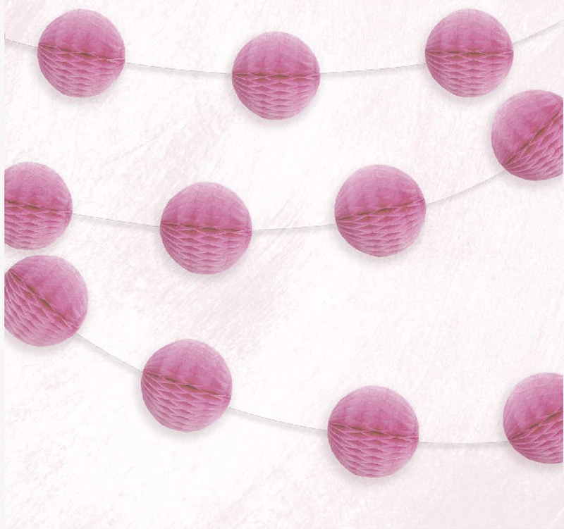 honeycomb_ball_hot_pink