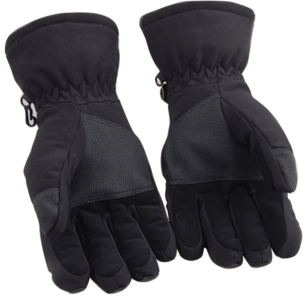 Теплые зимние перчатки для мужчин, женщин, детей, водонепроницаемые перчатки для катания на лыжах, сноуборде, снегоходе, мотоцикле, верховой езды, зимняя рукавица, противоскользящая