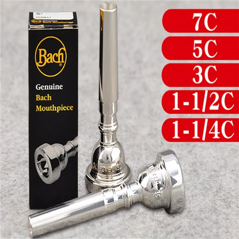 Мундштук Винсента Bach 351 серии Standard 3C 5C 7C 1.5C посеребренный|Латунные детали и