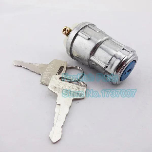 Ignition Key Lock Switch Set 3 Wire Go Kart Atv 110cc 125cc 150cc 250cc