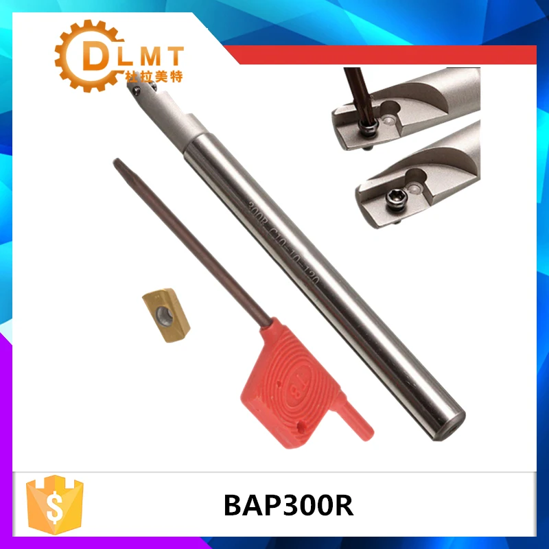 BAP300R C10 10-120 C12-12-130 C16-16-150 C20-20-150 2T под прямым углом 90 градусов Фрезерный резак арбор для APMT1135 твердосплавные пластины