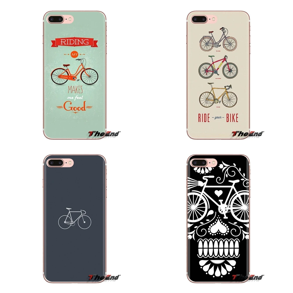 Силиконовый чехол для велосипеда Love Bike художественная работа с цитатами Huawei G7 G8 P7
