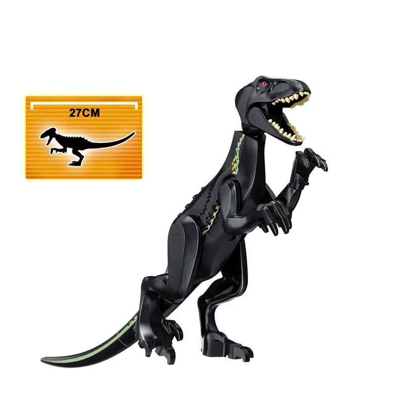 5 шт./компл. Парк Юрского периода Динозавр Stygimoloch Indoraptor Дино строительные блоки