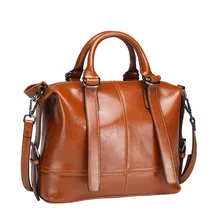 Elegant and refined designer women handbags high quality Genuine Leather women bag The value is simple Calfskin shoulder bag
