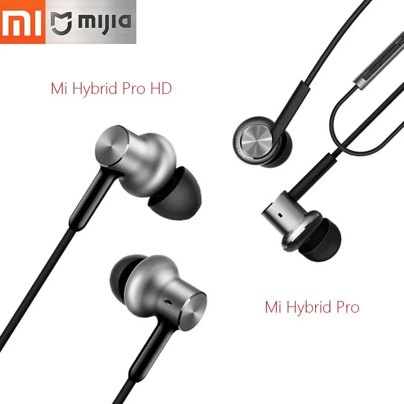 Оригинальные Xiaomi Hybrid Pro HD/Hybrid Наушники с тройным/двойным динамическим драйвером +