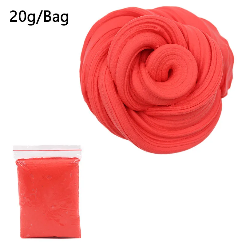 3/1 pcs DIY Fluffy Clay Slime Soft Cotton Floam Scented Stress Relief Cotton Release Clay Plasticine Toys for children gift