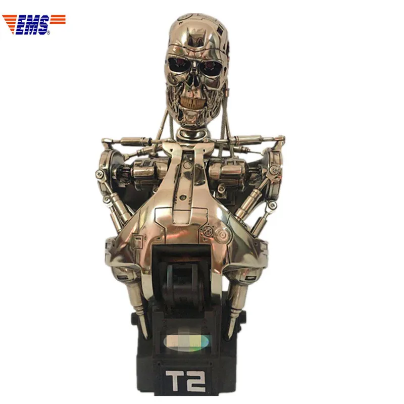 

The Terminator T2 1:1 Half-Length Portrait With LED Light Resin Statue Decoration Action Figure Model Toy X757