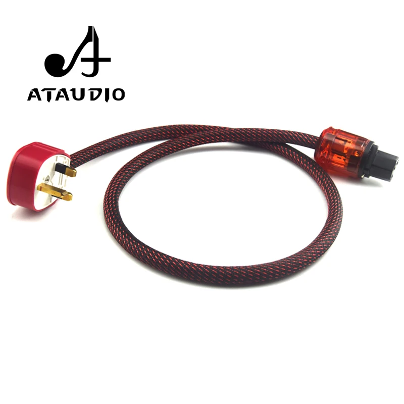 ATAUDIO PL 500 кабель питания Hi Fi с английской вилкой высокопроизводительный