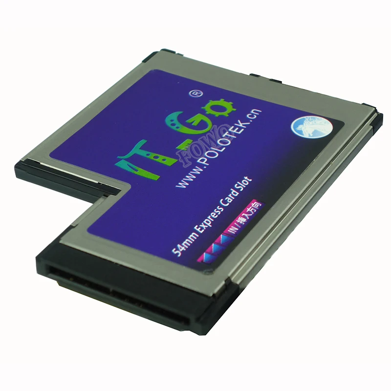 

Express Card ExpressCard 54 54mm to 2x eSata hard disk Adapter