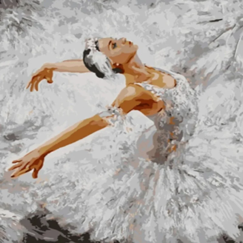 

5D Diamond Embroidery Ballerina girl Diy Diamond Painting Full Square Diamond Mosaic Embroidery Home Decoration Painting NMX