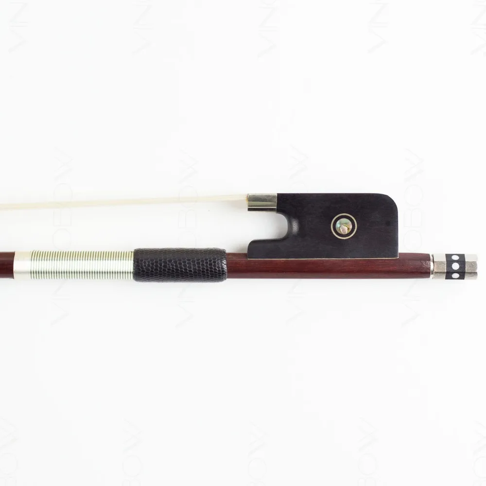 Vingopow 850M Pernambuco VIOLA BOW Ebony Frog никель серебристый приталенный теплый чистый тон для