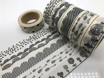 

jiataihe Washi Tape Adhesive Tape washi tape Black tape Free shipping