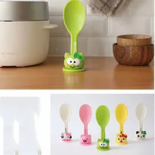 1 шт. рисовая ложка Ковш с антипригарным рисовым веслом ложка для еды прекрасная форма животных рисовая Ложка высокого качества