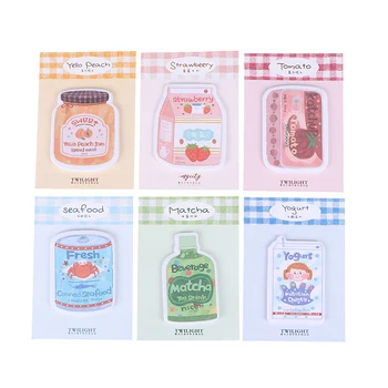 

1pc Cute Kawaii Milk Drink Memo Pad Planner Sticky Note Paper Sticker Stationery 12*8.5cm