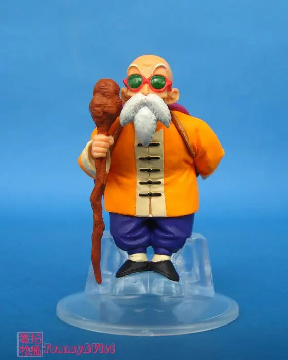 Listado de Personajes Free-Shipping-Japanese-Anime-Dragon-Ball-Z-Gashapon-PVC-Figures-Muten-Roshi-Kame-Sen-nin-Goku