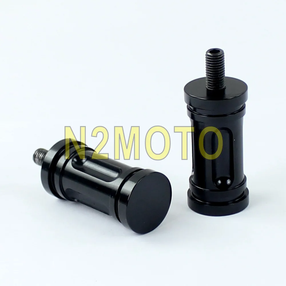 1 Pair Black Motorcycle Shifter Peg Edge Cut Shift Peg for Harley