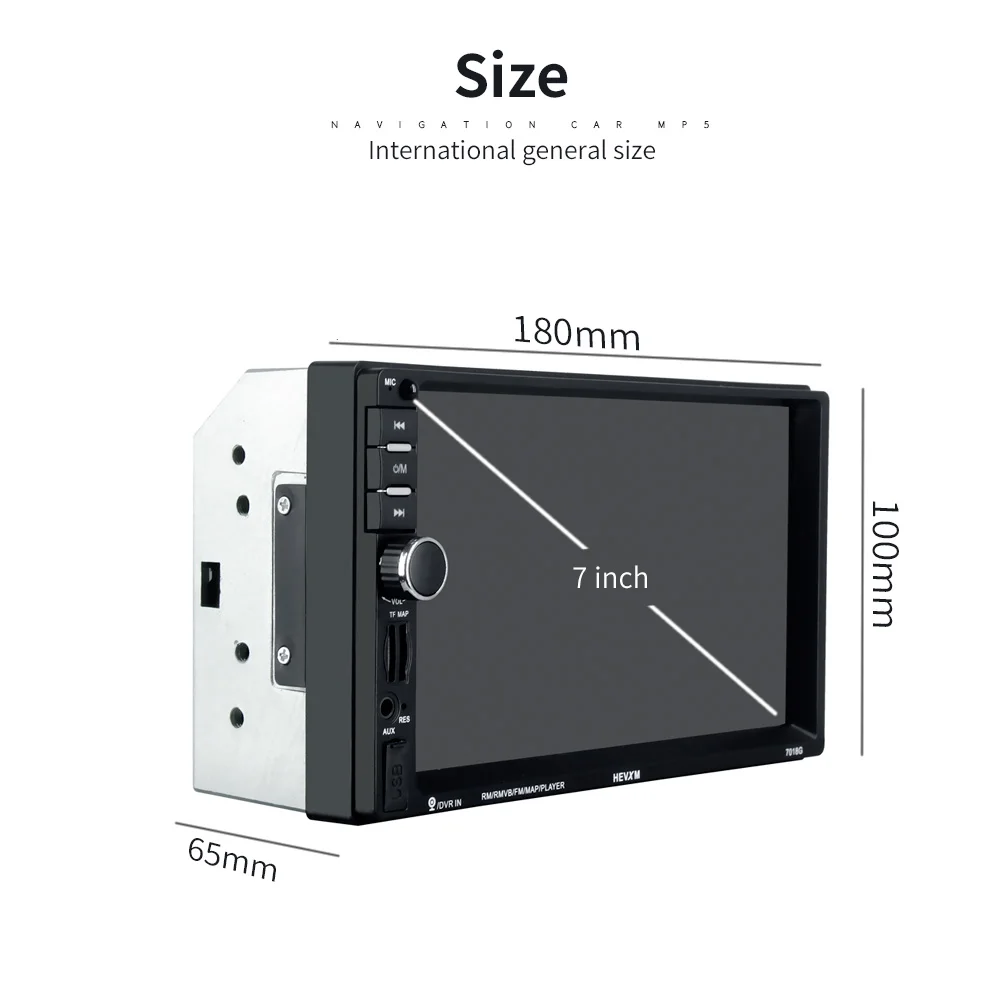 2din автомобильный Радио gps навигационная камера 7 ''сенсорный экран Bluetooth Авторадио Мультимедиа MP5 плеер 7018G аудио стерео радио