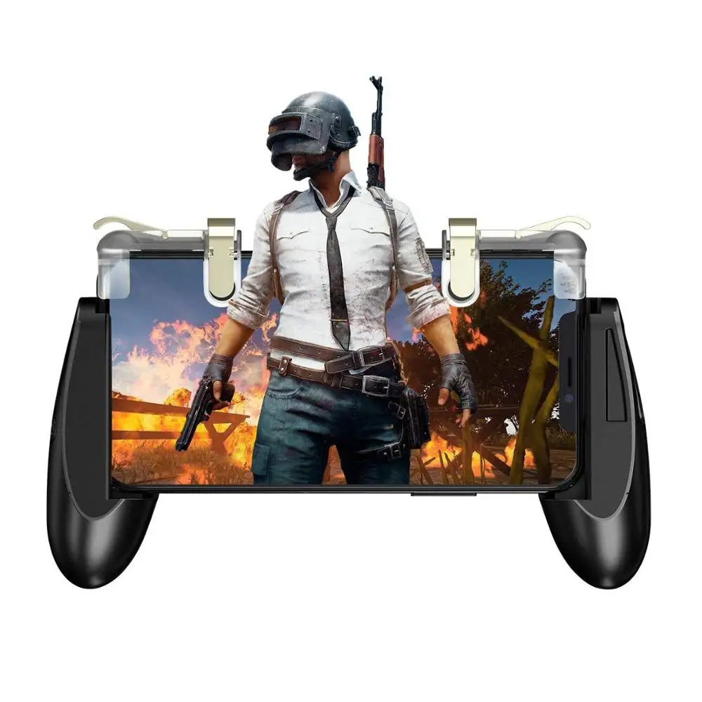 Геймпад для ножей PUBG мобильный телефон Shoot игровой контроллер l1r1 шутер триггер Кнопка огня брелки 3 в 1 для iOS Android
