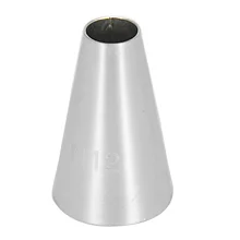 30 шт./лот) из нержавеющей стали украшения торта круглая Кондитерская насадка#12