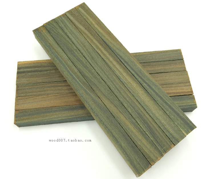 

Guajacwood 120x40x10mm Knife handle material wood handle blocks 1 pair free shipping