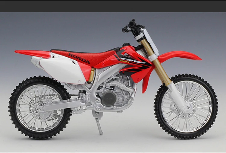 Maisto 1:12 Масштаб Honda CRF450R мотоцикл гонка литья под давлением Мотокросс сплав металлический мотоцикл модель ручной работы для детей игрушки