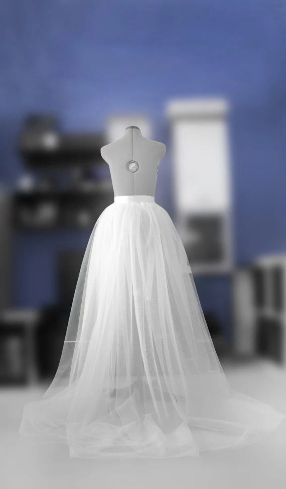 Модная женская фатиновая юбка-пачка трапециевидной формы, длинная юбка для свадебной вечеринки, выпускного вечера, платья принцессы, сетчатые макси юбки черного, синего, красного, белого цвета