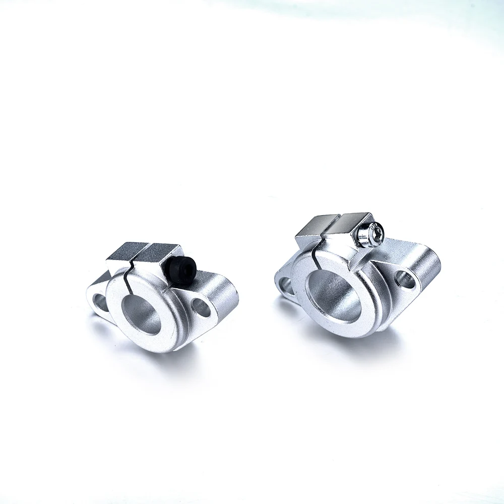

Newest 2PCS SHF16 16mm Diameter Shaft Bearing Flange Mount Linear Rail Shaft Support acid-resisting Aluminum Alloy Bearing