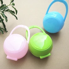 Baby Care Pacifier Holder Storage Cases Portable Baby Boy Girl Infant Pacifier Nipples Holder Box Clean Carrying Container