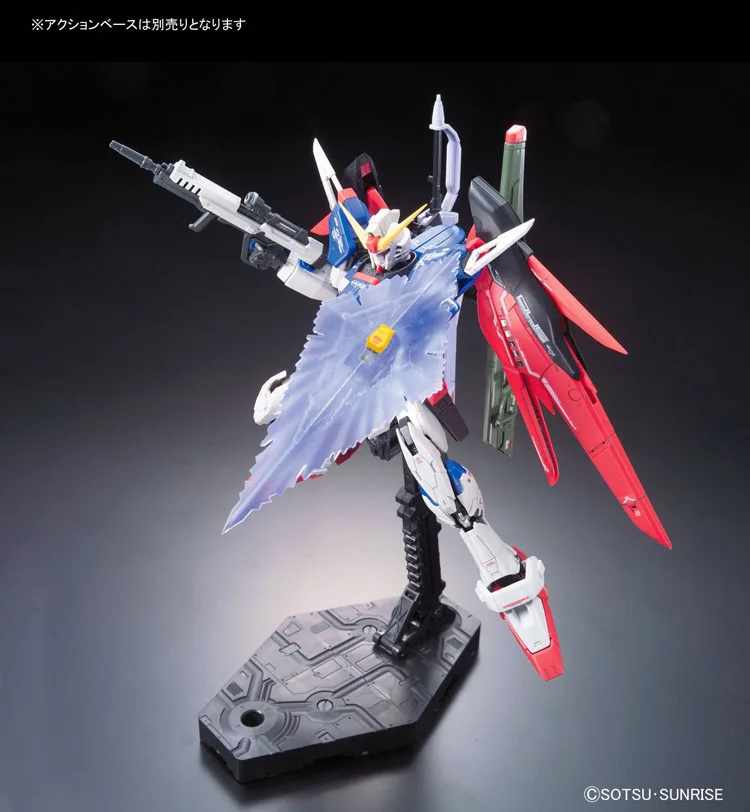 Gundam RG 1/144 модель Destiny Gundam мобильный костюм детские игрушки с держателем